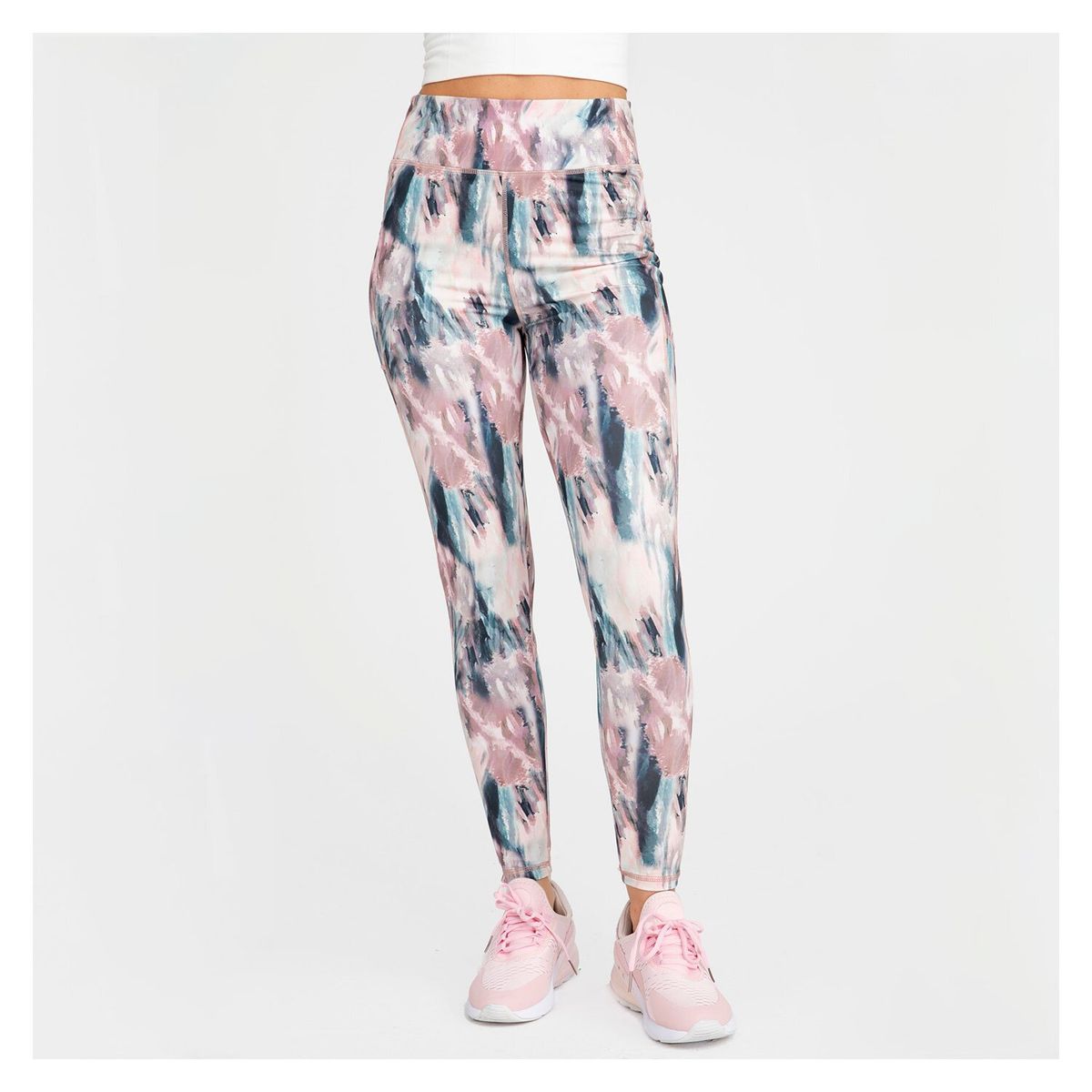 FASHION'S PARK - Calza Deportiva Mujer Bolsillo Full Print