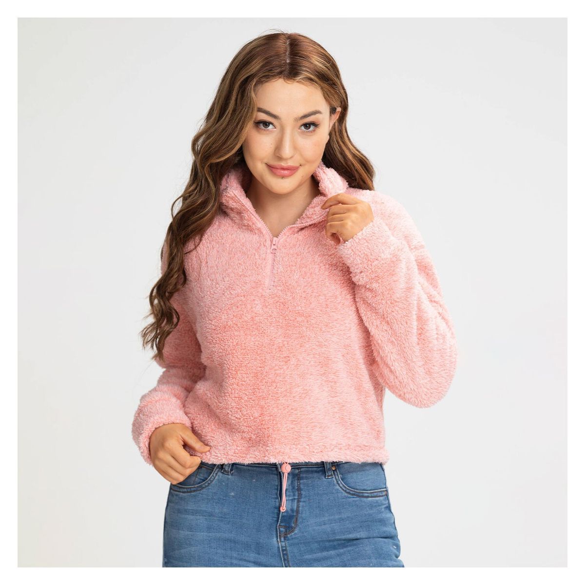 FASHION'S PARK - Polar Mujer Sherpa Espampado