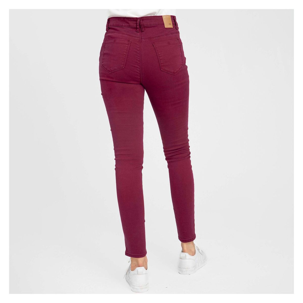 FASHION'S PARK - Jeans Mujer Emilia Skinny Tiro Alto Colores