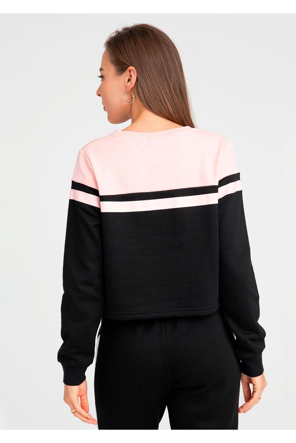 FASHION'S PARK - Poleron Deportivo Mujer Crop.