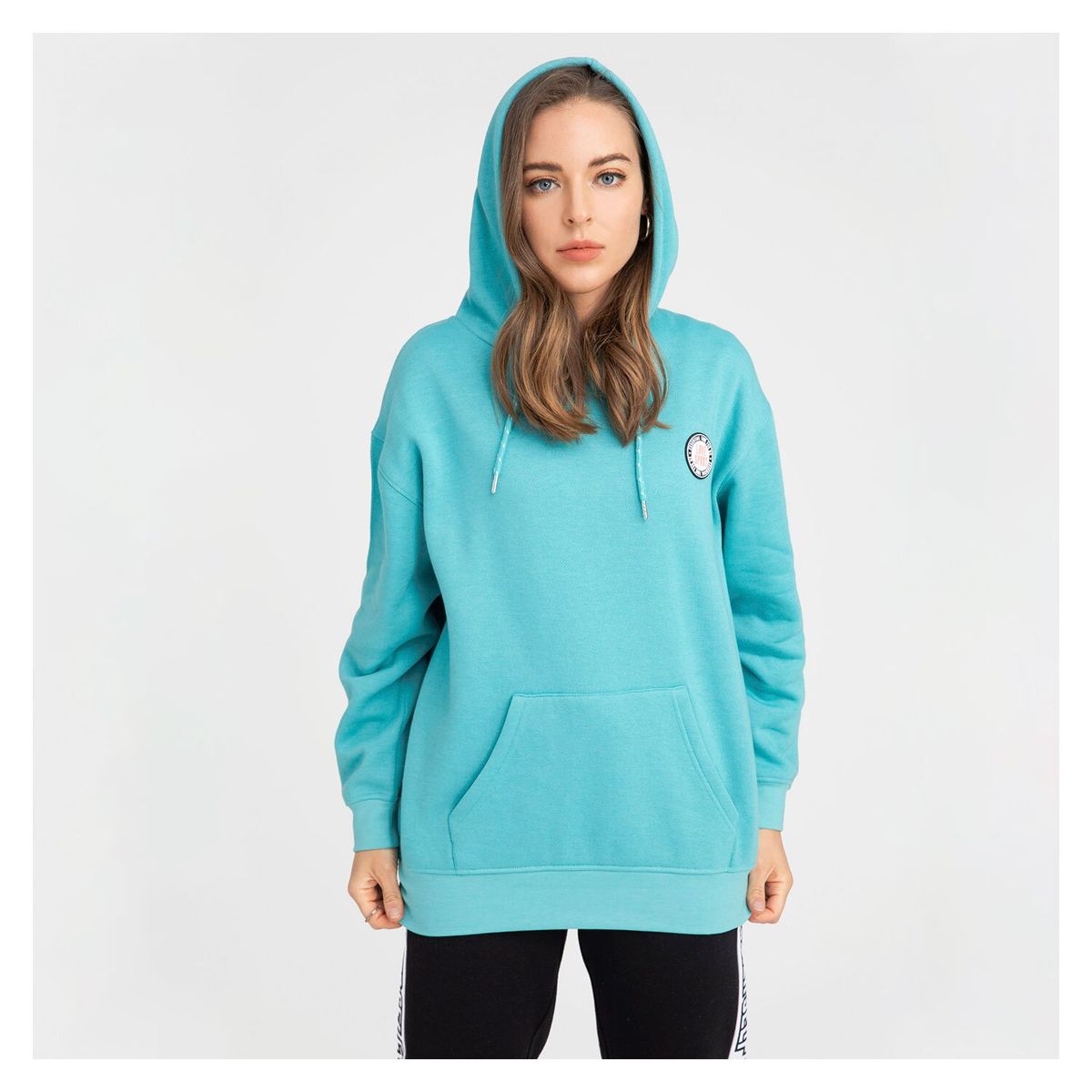 FASHION'S PARK - Polerón Buzo Deportivo Mujer Hoodie Canguro.