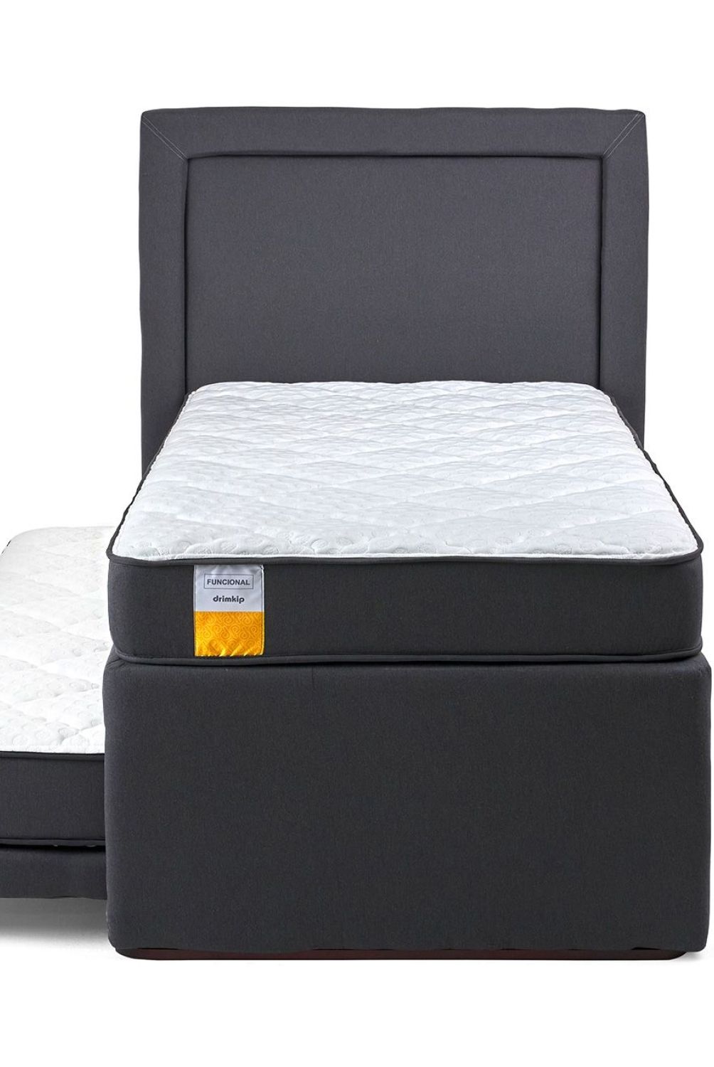 DRIMKIP - Cama Funcional 1 Plaza Cama Nido Drimkip 90 X 190 Cm + Respaldo