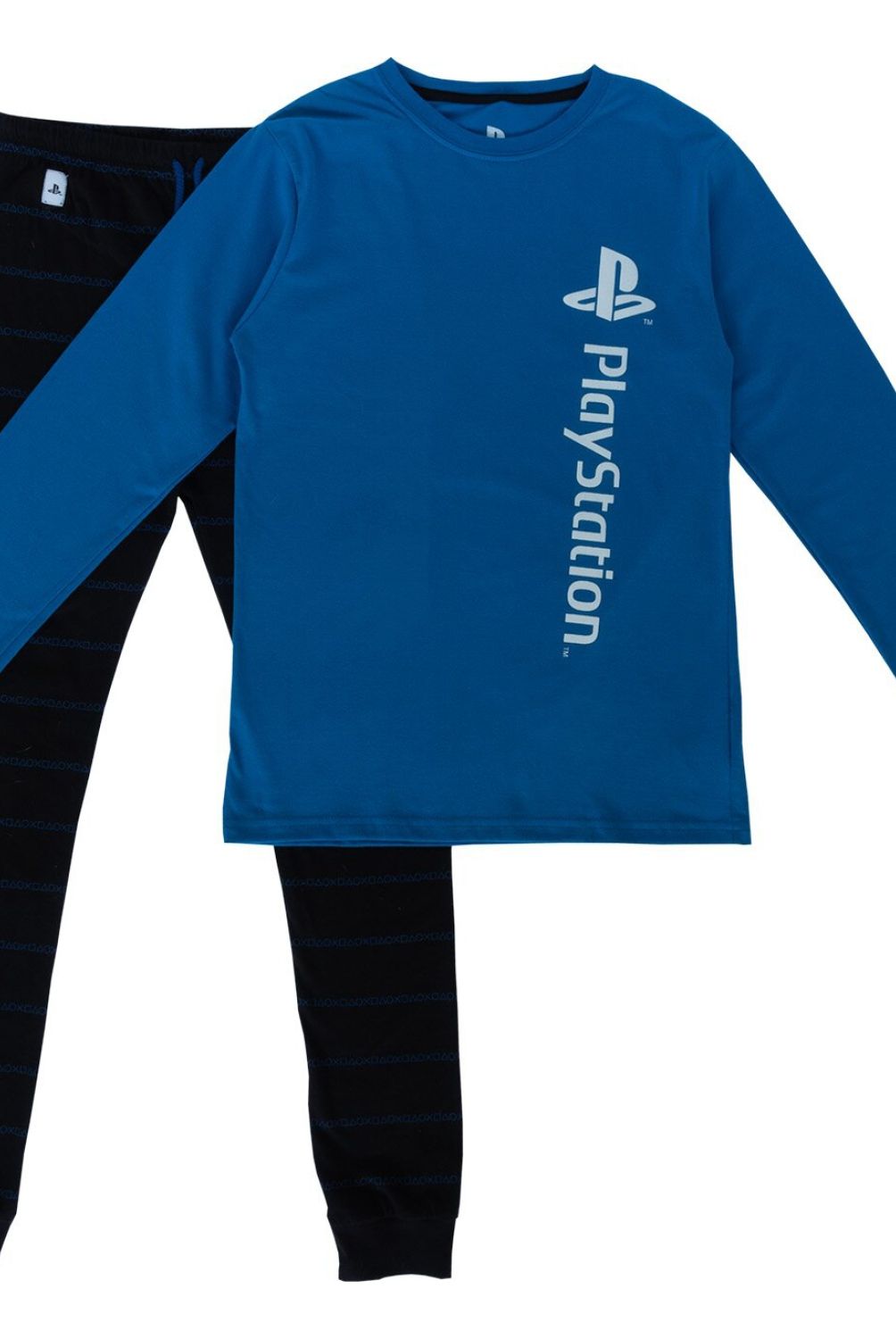 PLAYSTATION - Pijama Largo Niño Azul Playstation