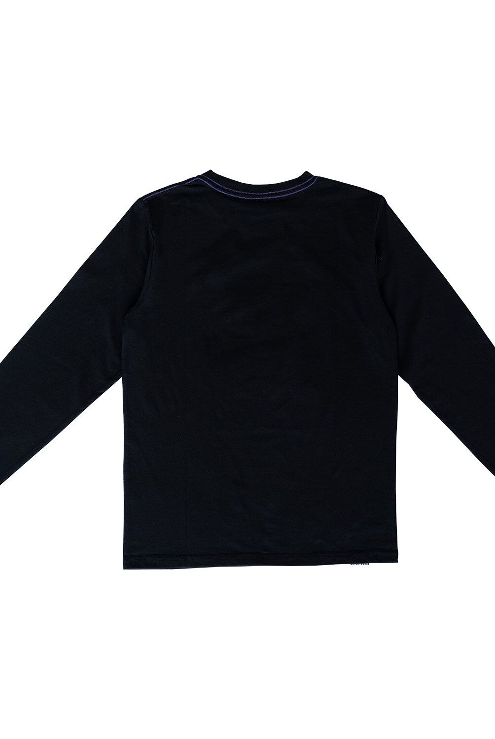 MARVEL - Polera Manga Larga Niño Pantera Negra Negro Marvel