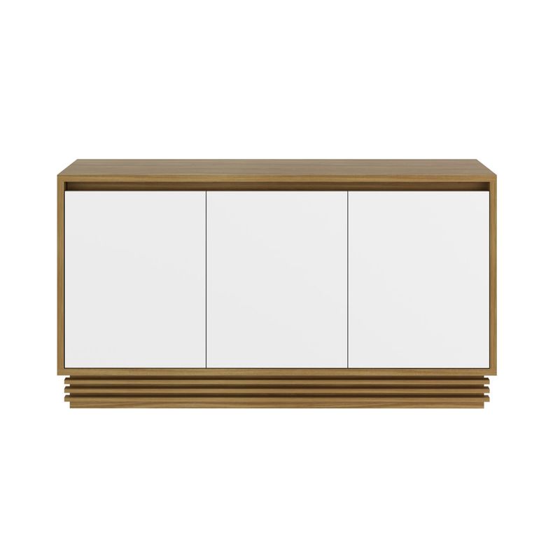 TECNOMOBILI - Bufet 3 Puertas Natural/Off White Tecnomobili
