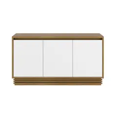 TECNOMOBILI - Bufet 3 Puertas Natural/Off White