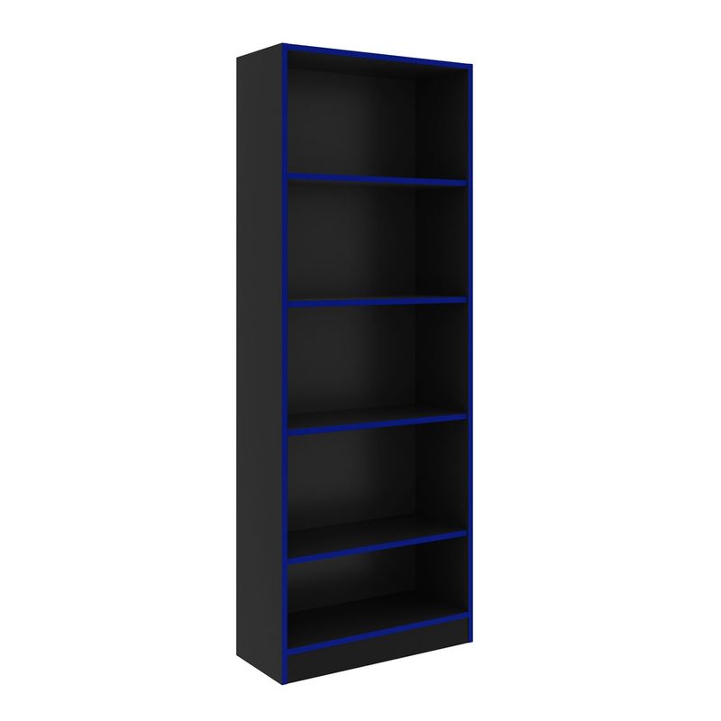TECNOMOBILI - Estante Gamer Negro/Azul Tecnomobili