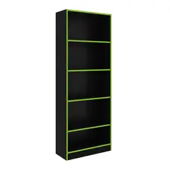 TECNOMOBILI - Estante Gamer Negro/Verde