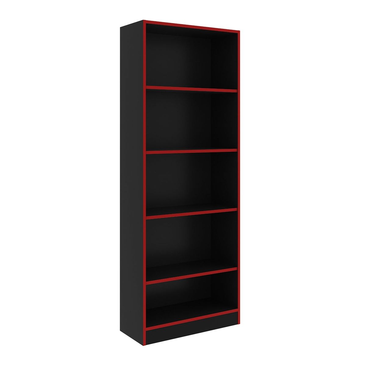 TECNOMOBILI - Estante Gamer Negro/Rojo Tecnomobili
