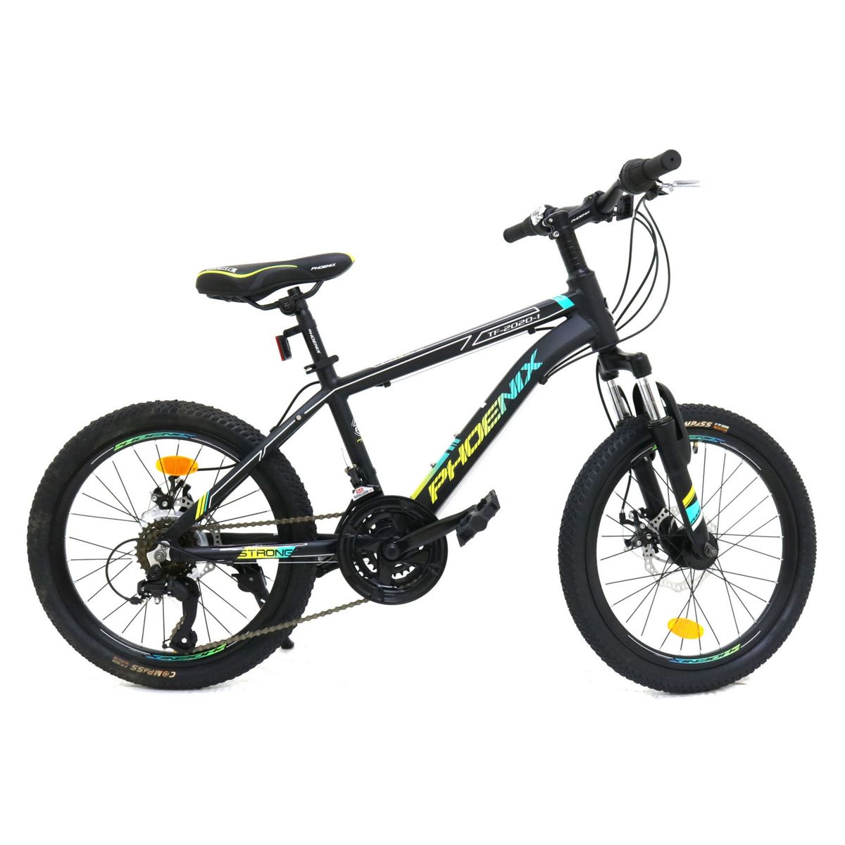 PHOENIX - Bicicleta Phoenix 20Mtb L2 Negro/Verde