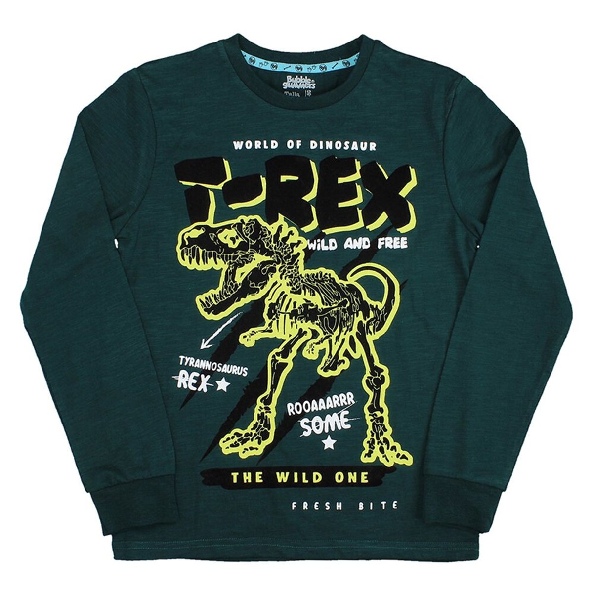 BUBBLE GUMMERS - Polera Manga Larga Niño Bubble Gummers Naos