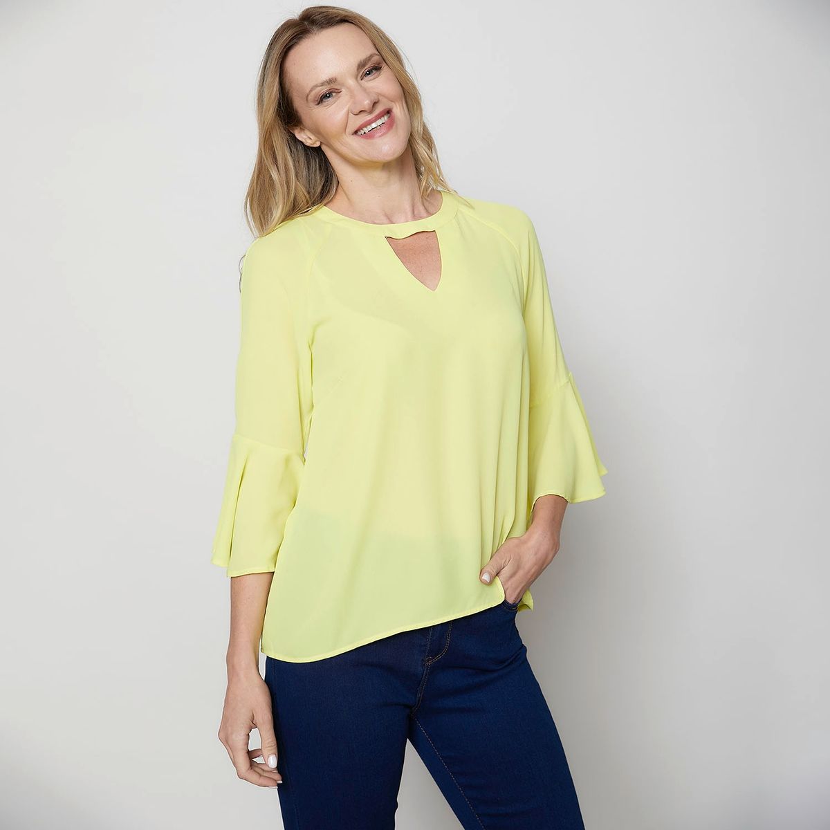 S COCCI - Stefano Cocci Blusa Manga 3/4 Mujer