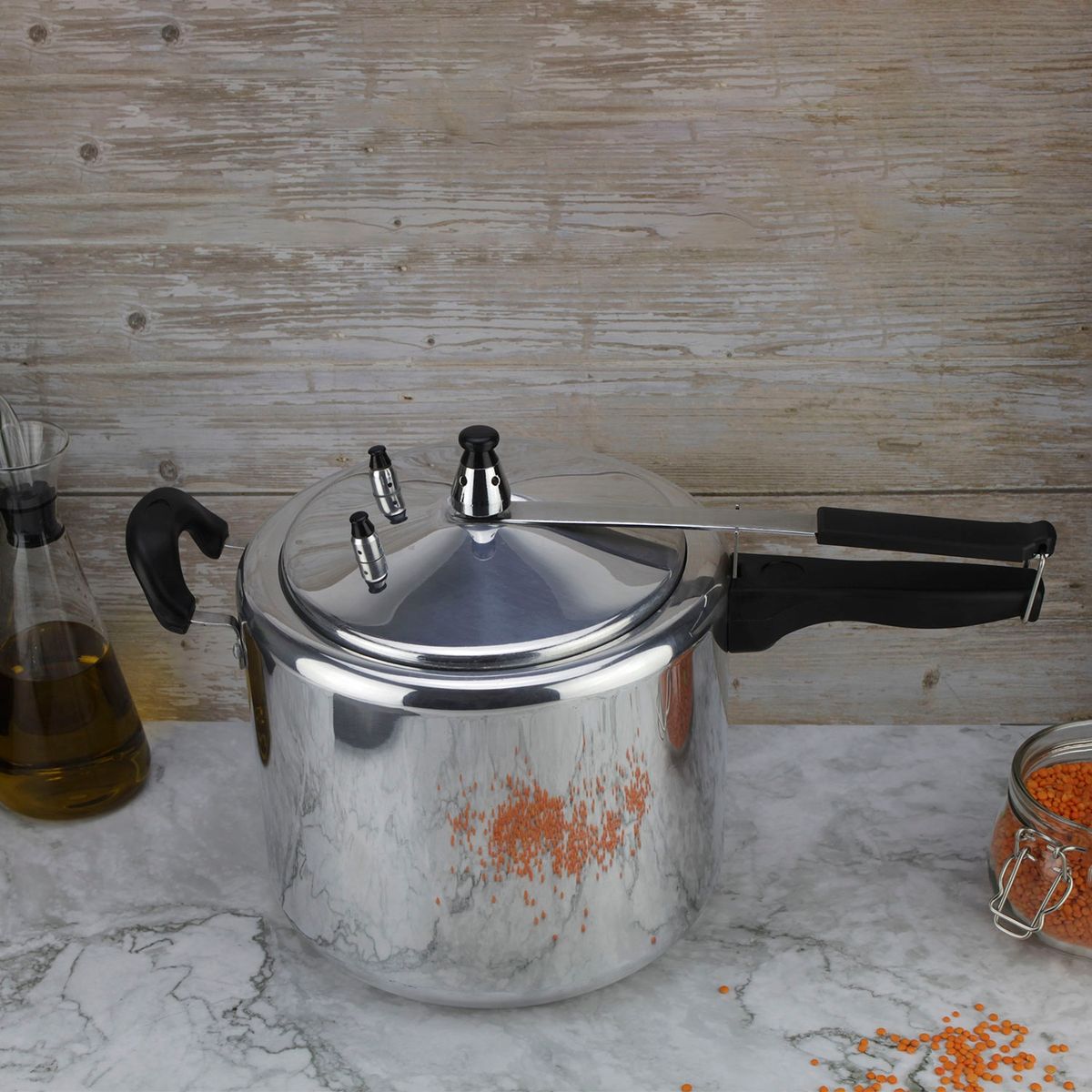 MARMICOC - Olla A Presión Aluminio Expres Matic 8 Lt Marmicoc