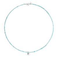 Collar Camille Con Amazonita Mujer