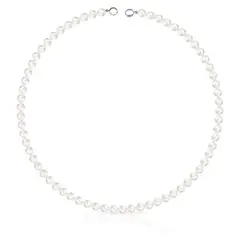 TOUS - Collar Hold De Perlas Y Plata Mujer
