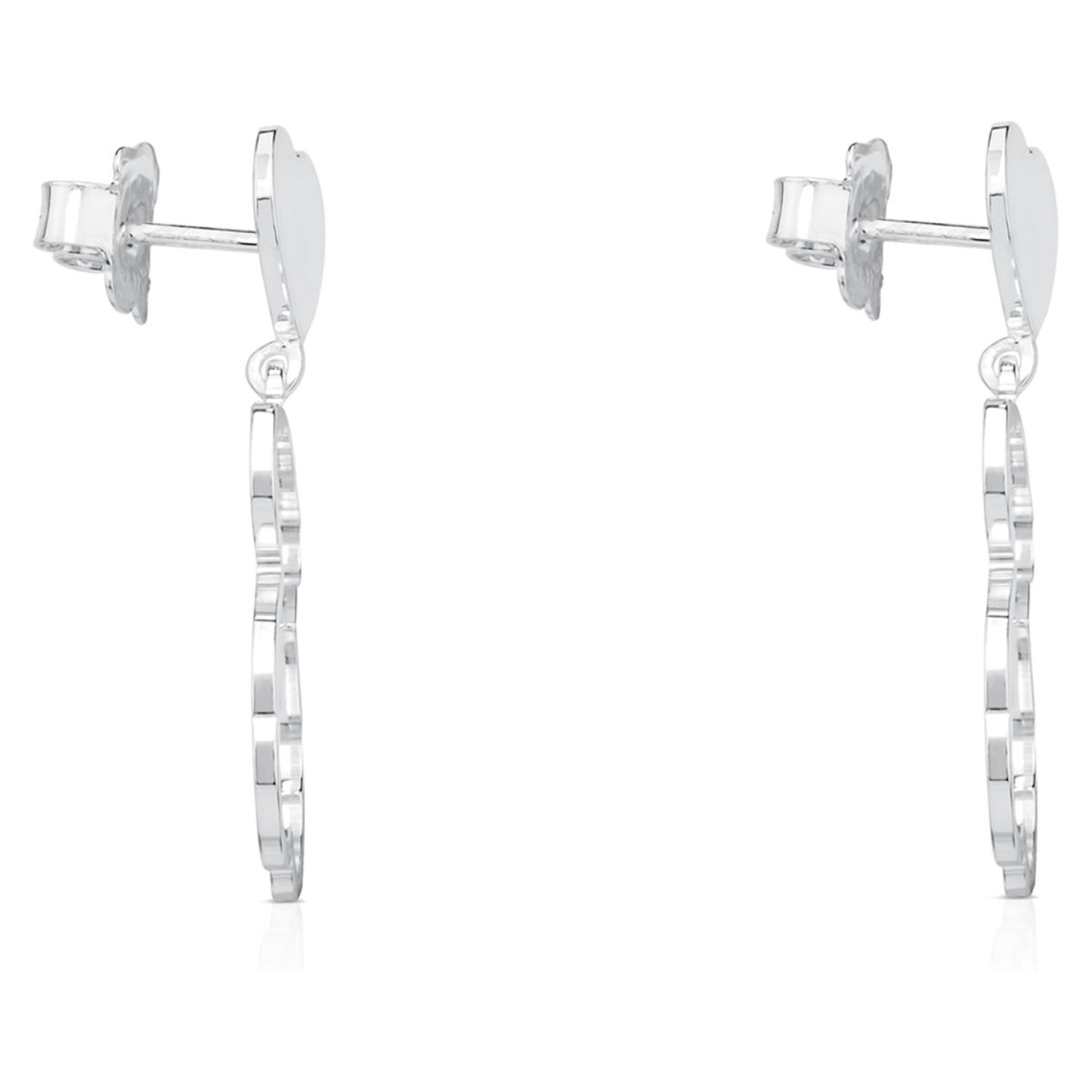 TOUS - Aros New Silueta de Plata Mujer Tous