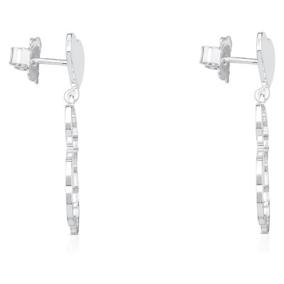 Imagen 2 del producto Aros New Silueta de Plata Mujer