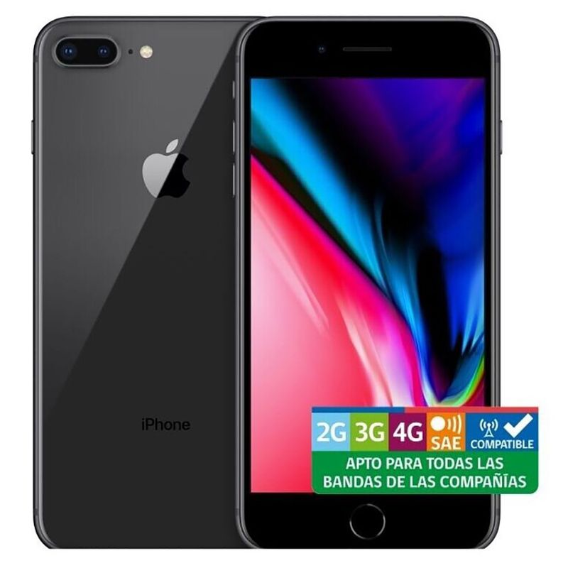 APPLE - Iphone 8 plus 64 Gb Space - Reacondicionado