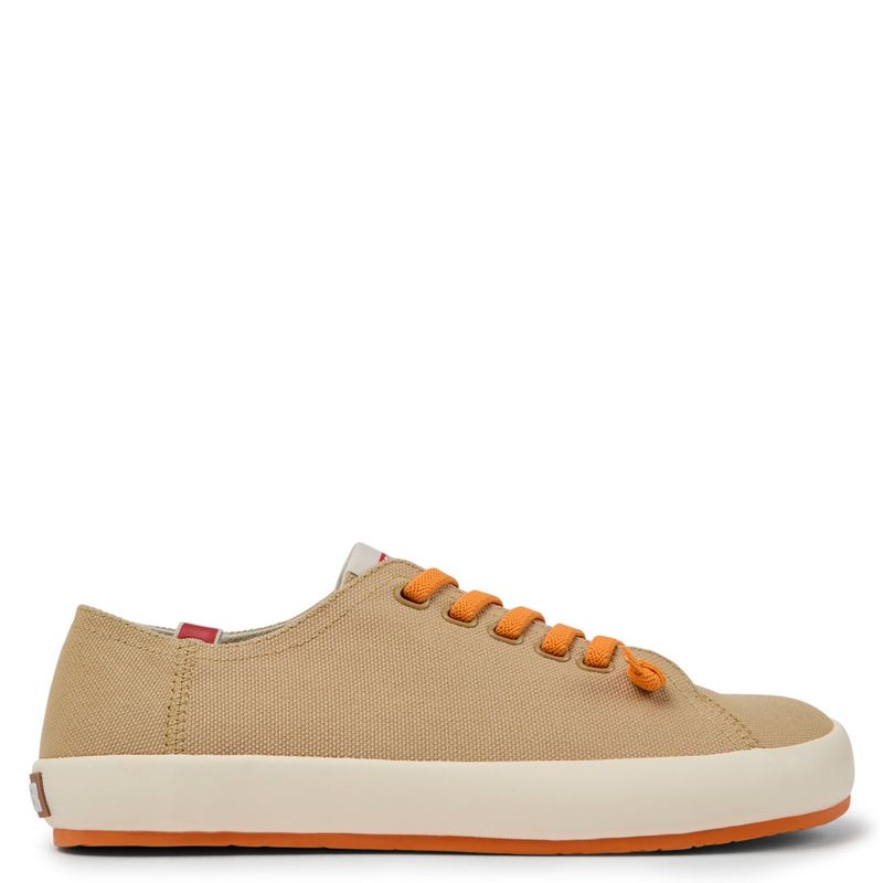 CAMPER - Peu Rambla Vulcanizado Zapatilla Urbana Hombre Beige