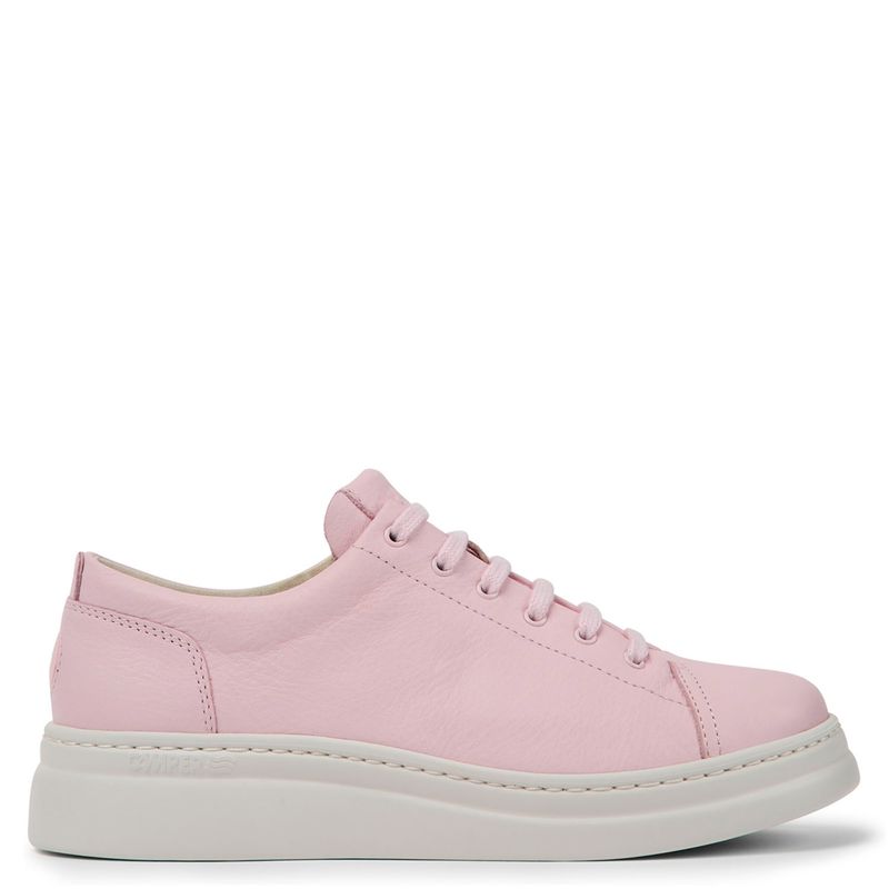 Zapatillas Camper Runner Up-K200508 Para Mujer - Color Rosa, Talla 35 EU, Exterior De Cuero, Suela EVA, Cordones