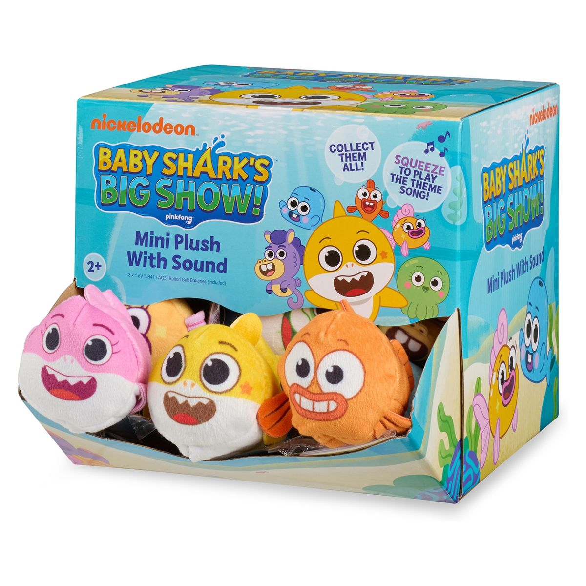 BABY SHARK - Set Peluche Con Sonido Baby Shark