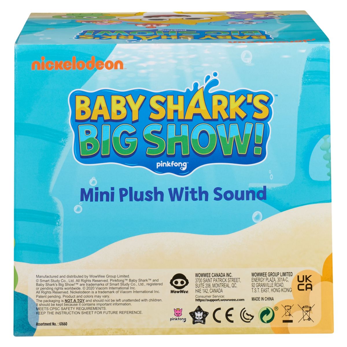 BABY SHARK - Set Peluche Con Sonido Baby Shark