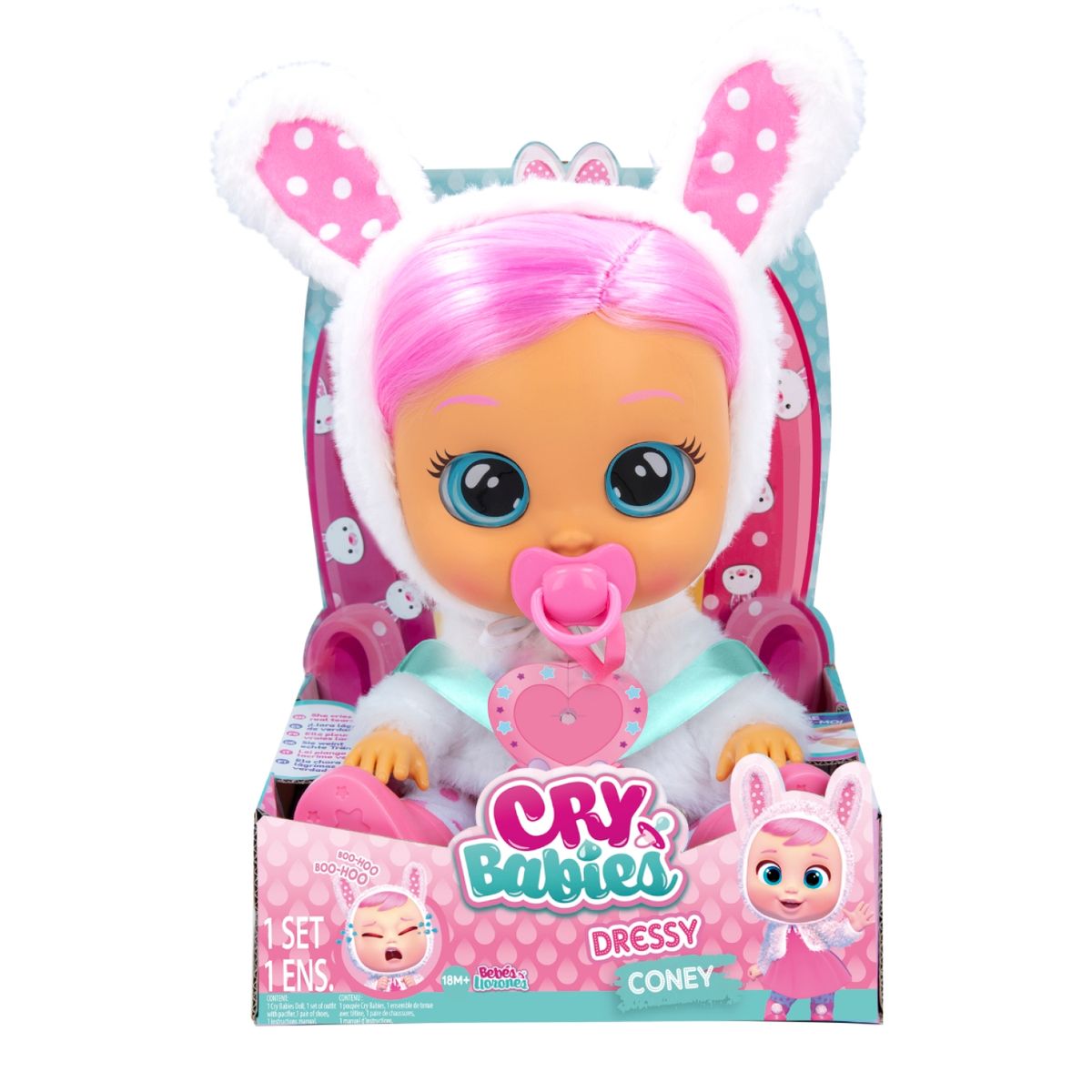 CRY BABIES - Muñeca Dressy Asst Cry Babies