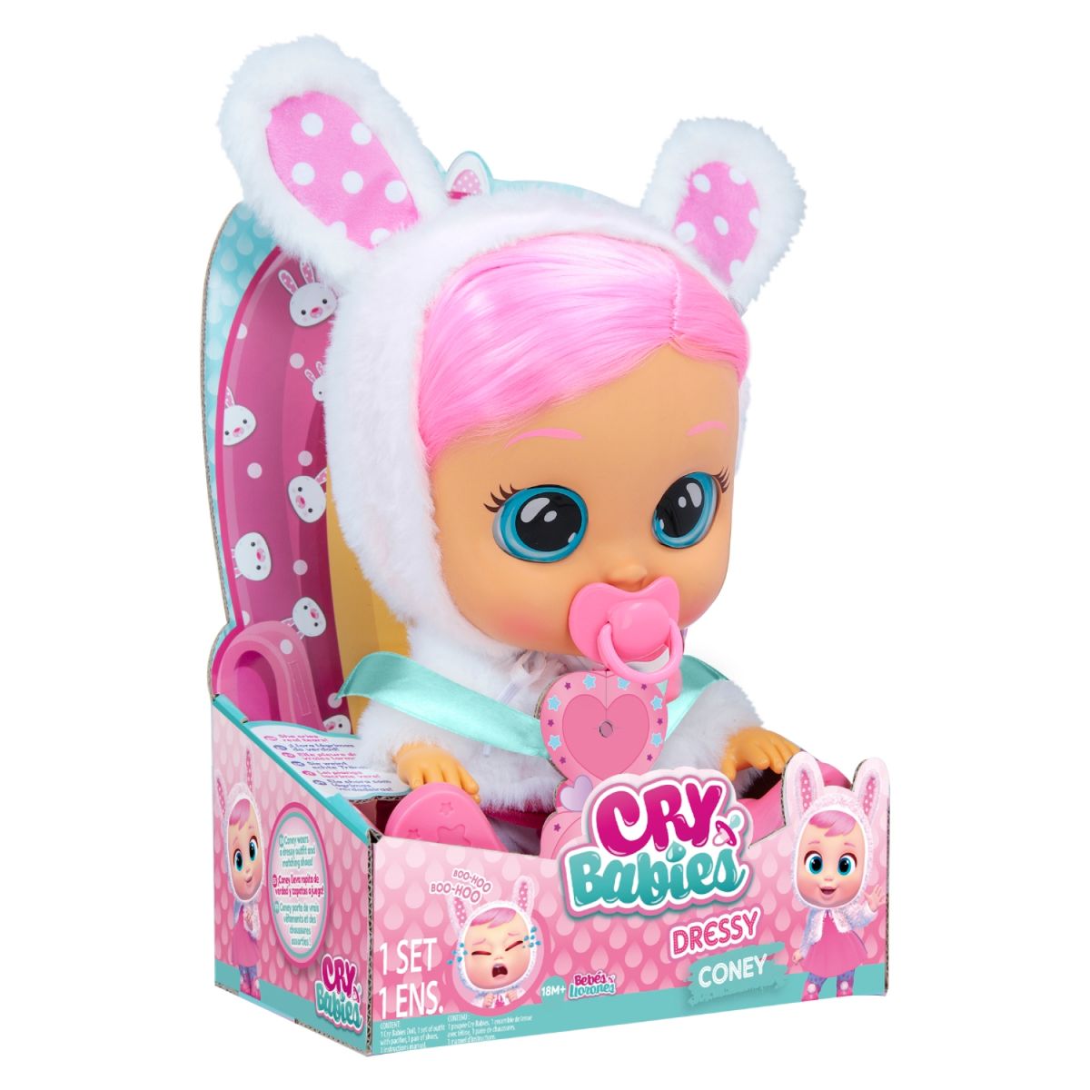 CRY BABIES - Muñeca Dressy Asst Cry Babies