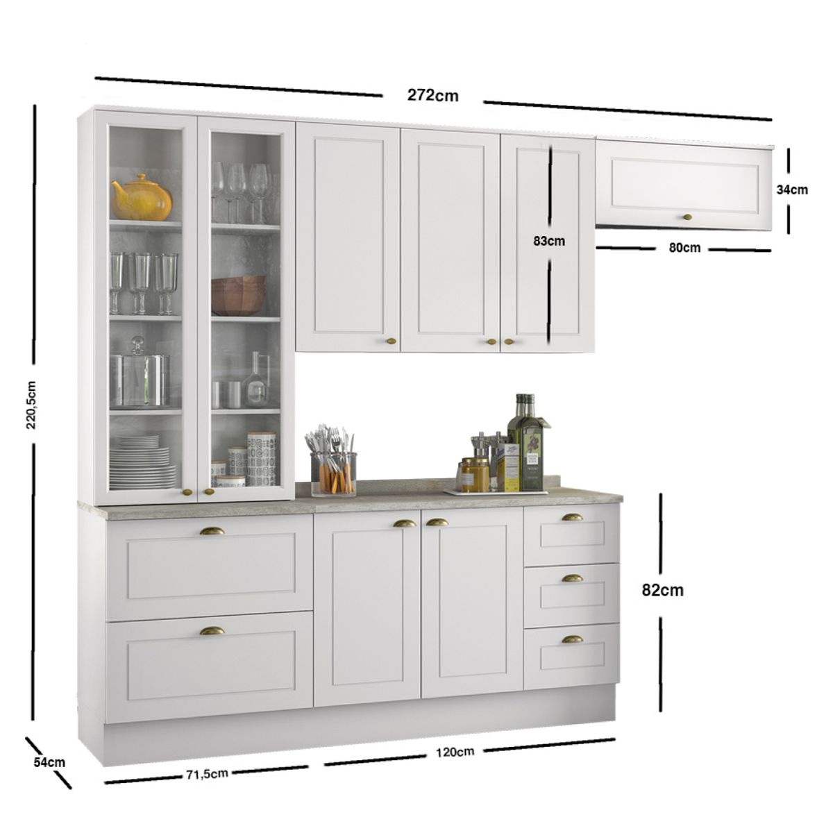 HOME MOBILI - Mueble De Cocina Boreau Home Mobili