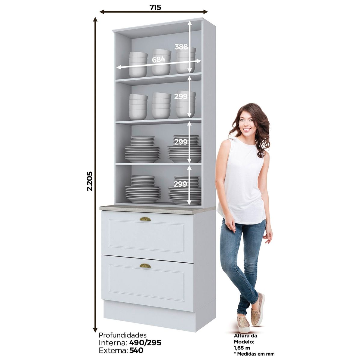 HOME MOBILI - Mueble De Cocina Boreau Home Mobili