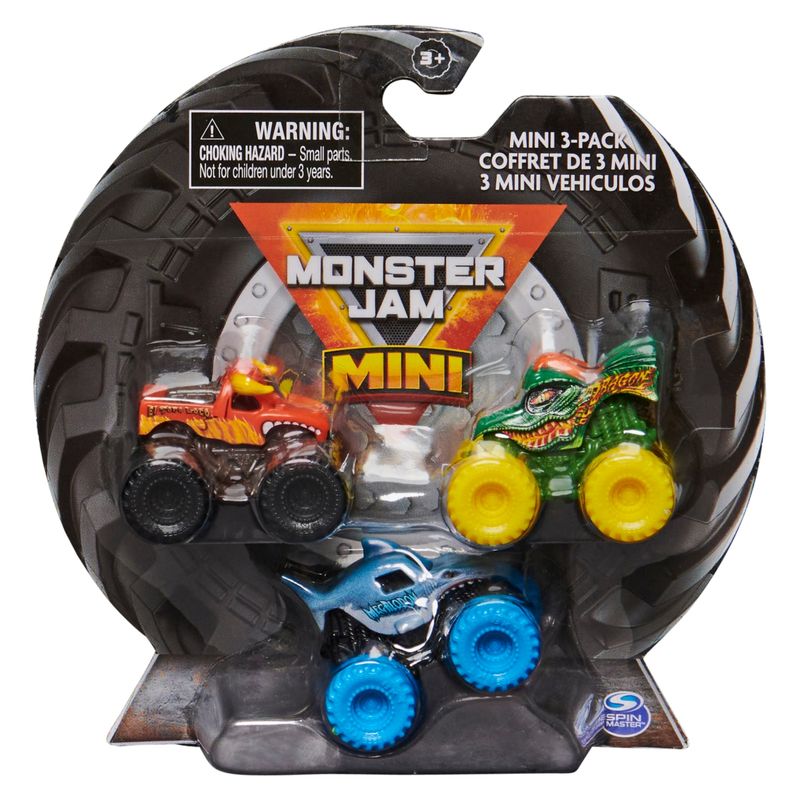 MONSTER JAM - Auto De Juguete Monster Jam Mini Escala 187