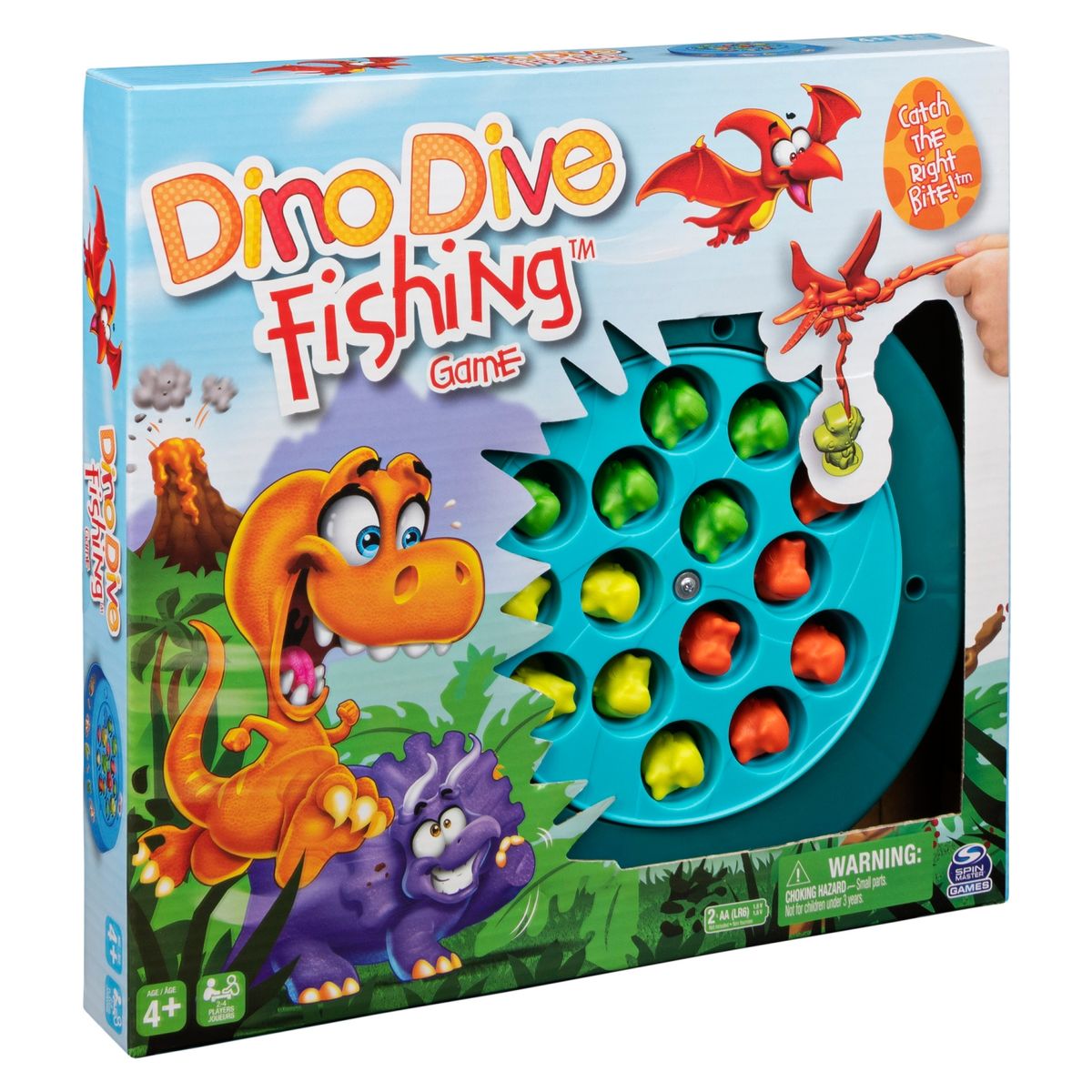 GAMES - Juego de Mesa Pescando Con Dinosaurios - Dino Dive Fishing Game