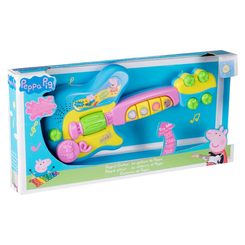 PEPPA PIG - Instrumento Musical De Juguete Guitarra Electrica Peppa Pig