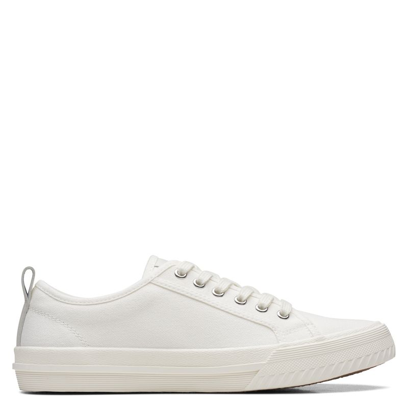 CLARKS - Zapatilla Urbana Mujer Blanca Clarks