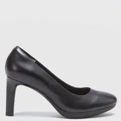CLARKS - Zapato Formal Mujer Cuero Negro