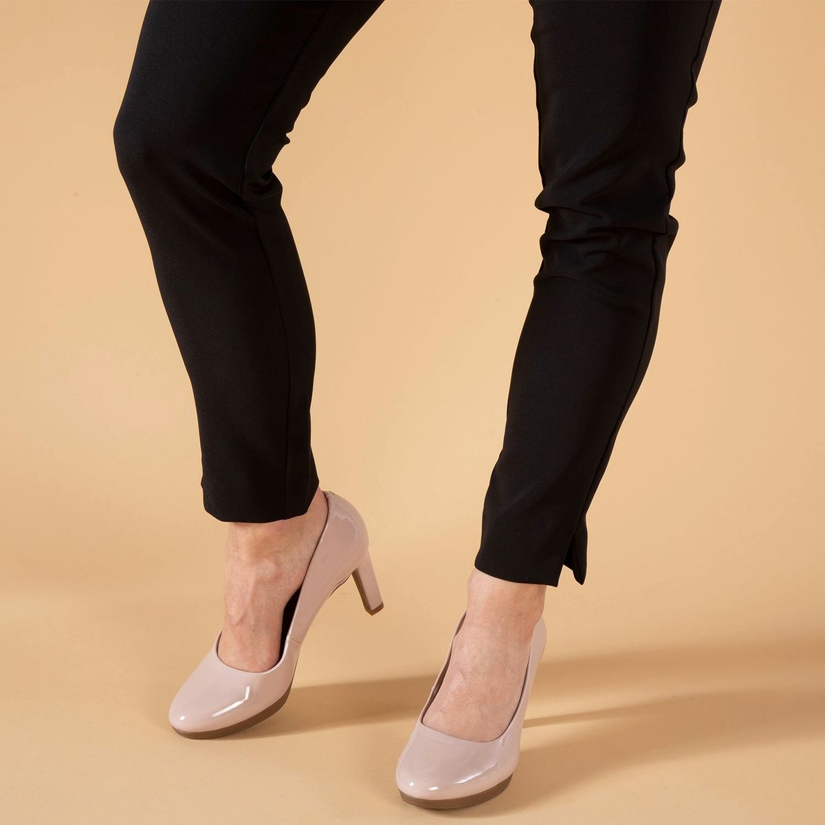 CLARKS - Zapato Formal Mujer Cuero Rosa Clarks