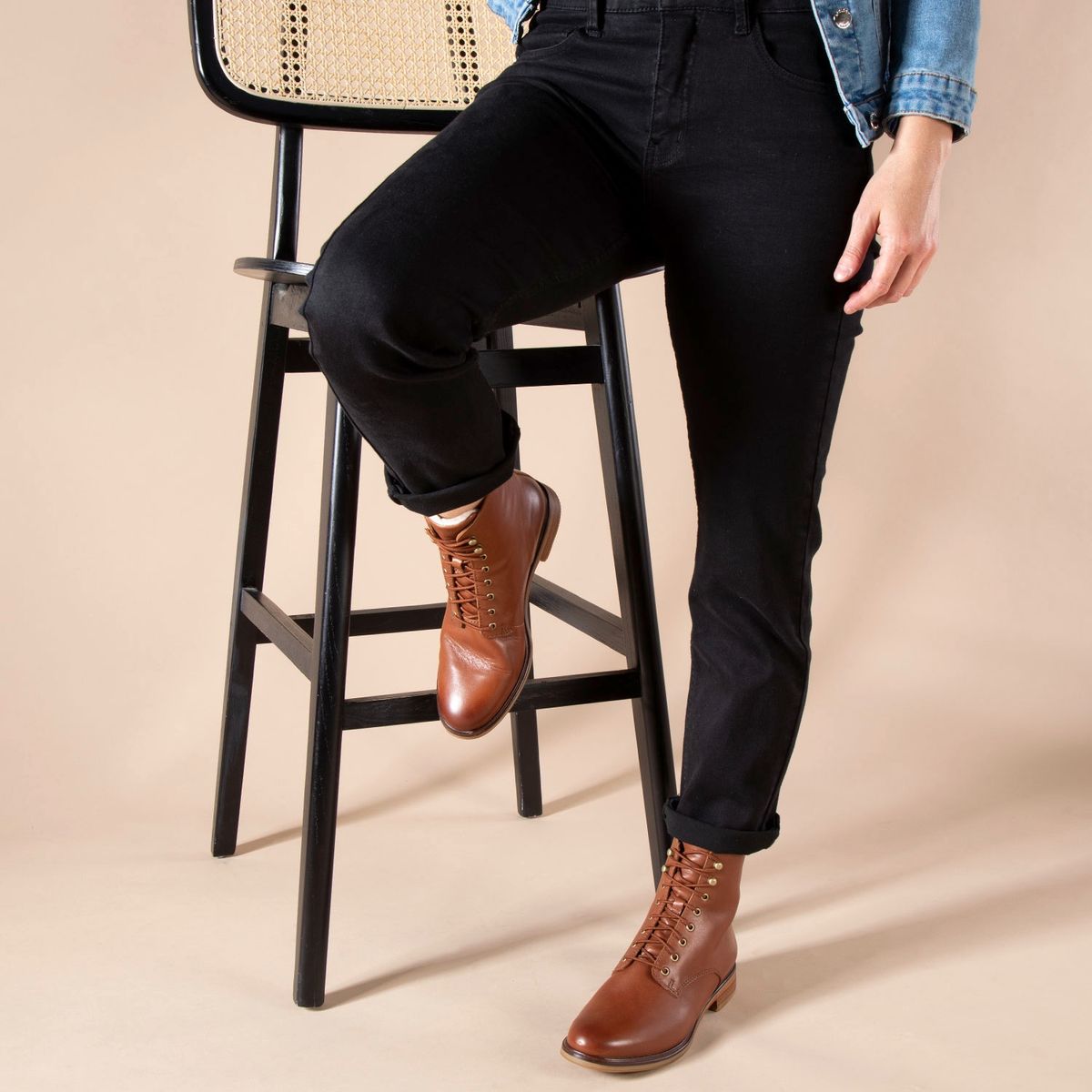 CLARKS - Botín Mujer Cuero Café Clarks