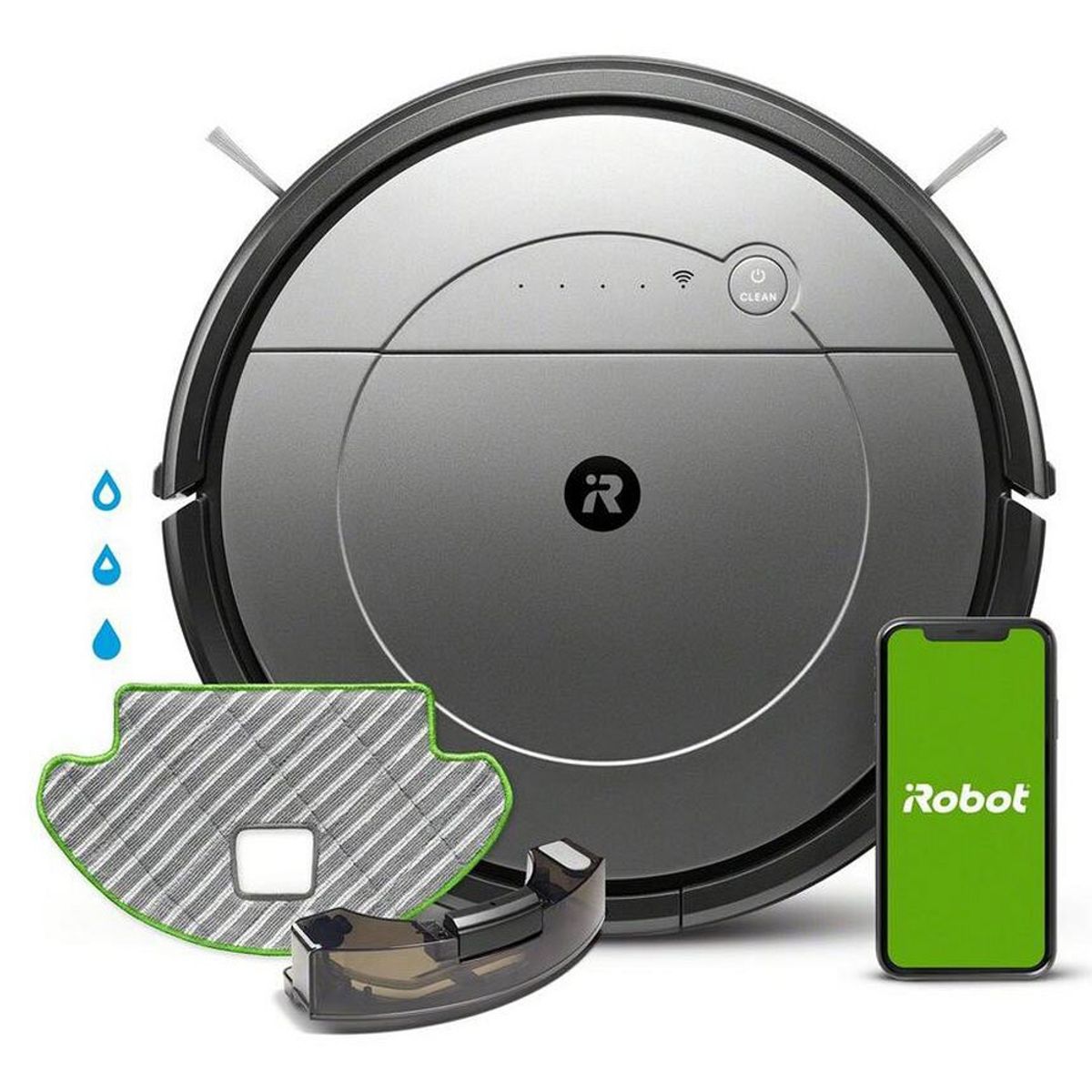 IROBOT - Aspiradora y Trapeadora Robot Irobot Roomba 111