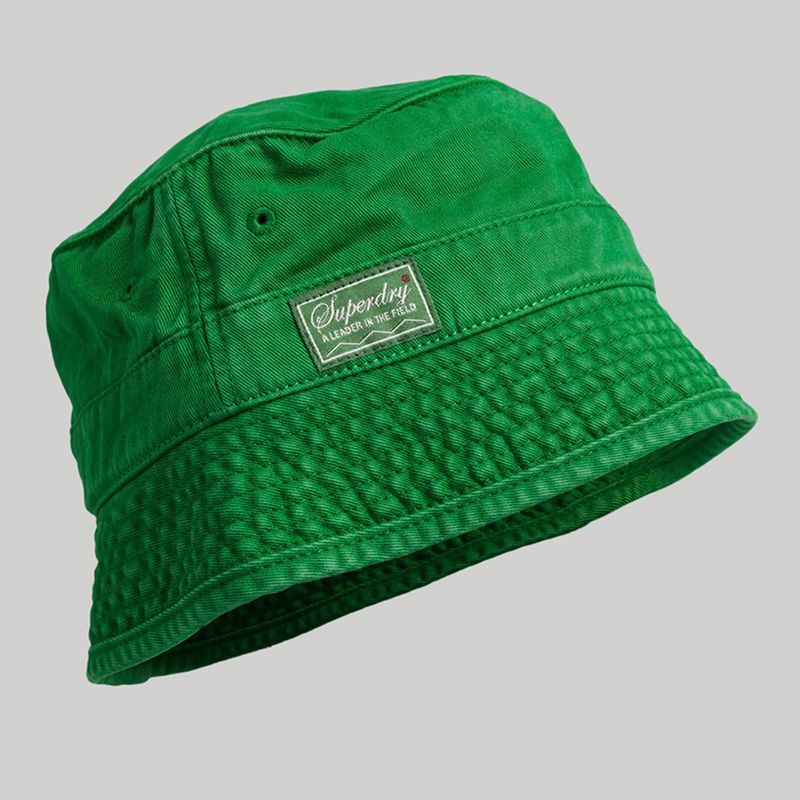 SUPERDRY - Superdry Gorro De Pescador Con Logotipo Vintage Logo Mujer