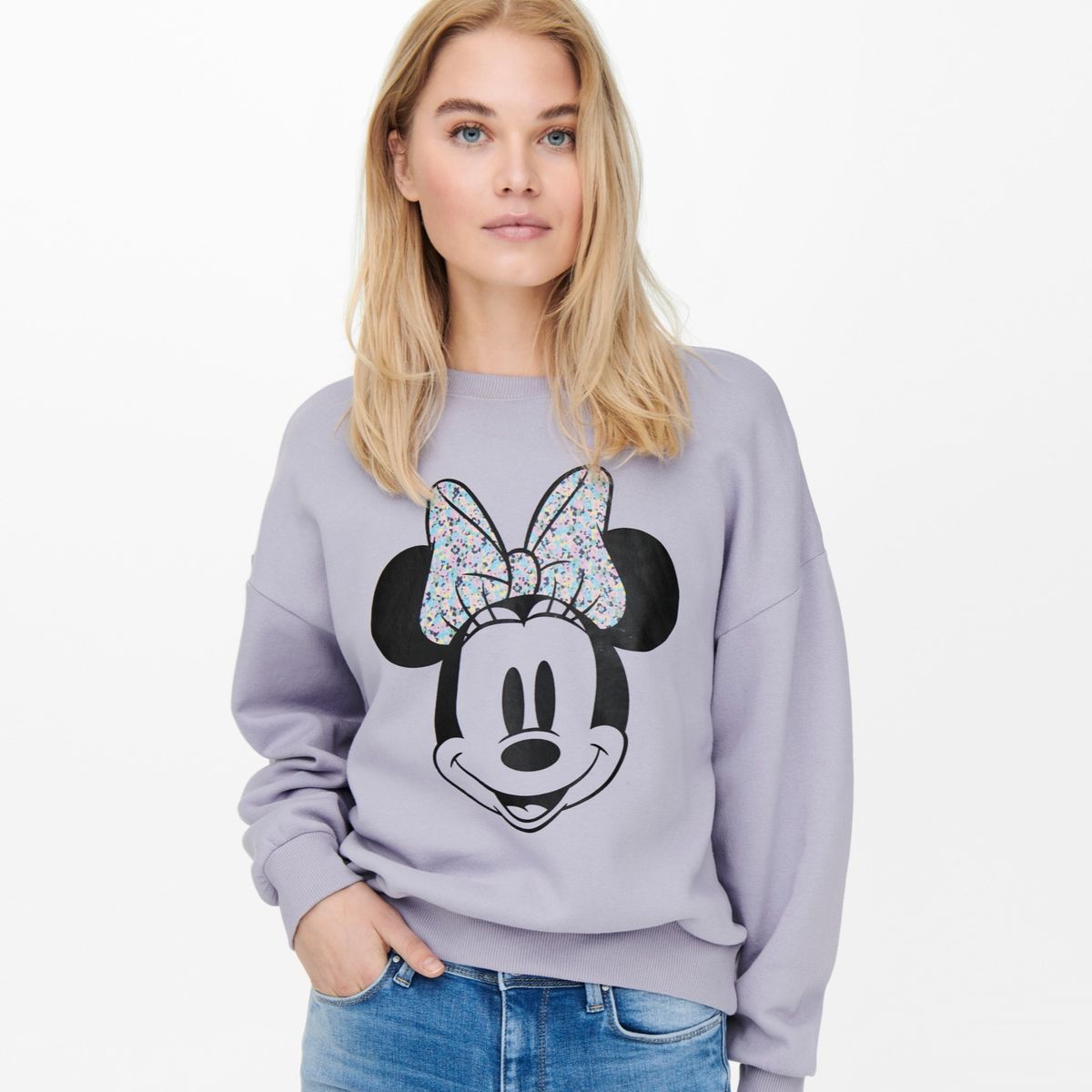 ONLY - Only Polerón Estampado Disney Mujer