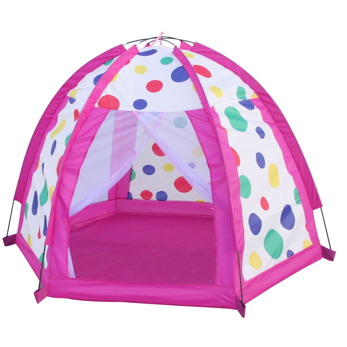 GAME POWER - Tienda de Juego Rosada 156X156X100 cm Game Power