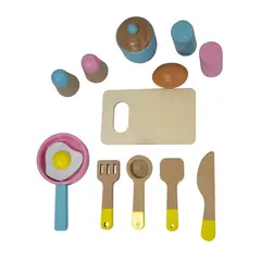 GAME POWER - Accesorios De Madera 13Pcs