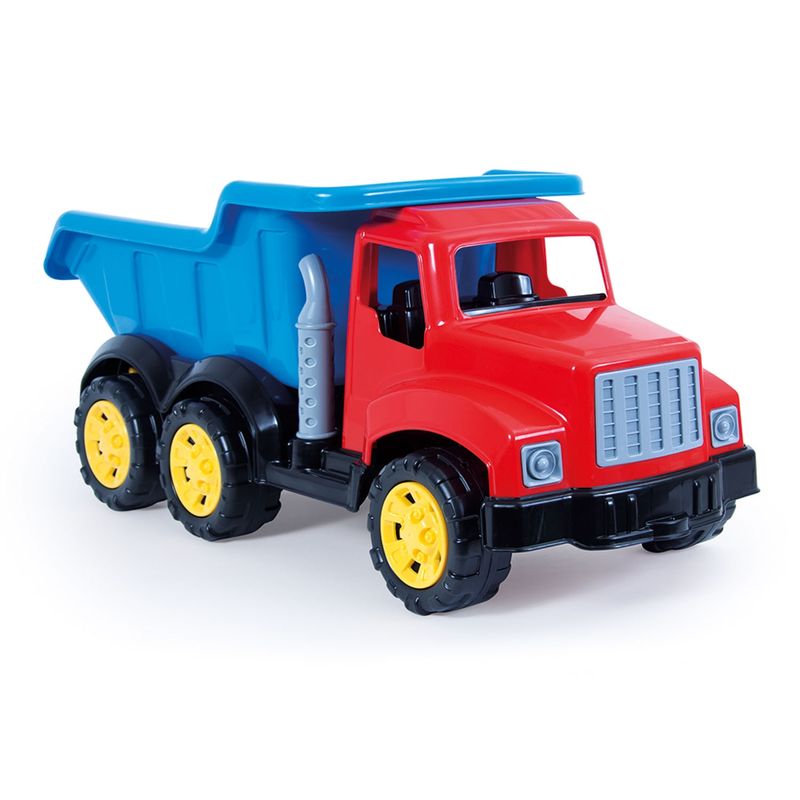 DOLU - Camion Tolva De Juguete Rojo Y Azul Dolu