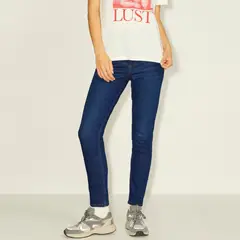 JJXX - Jeans Slim Tiro Alto Algodón Mujer