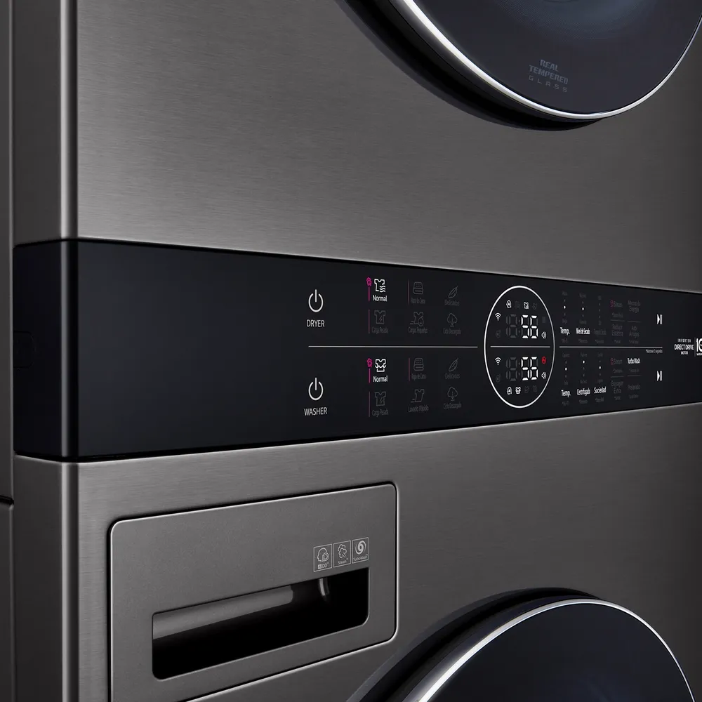 LG WK22BS6 WashTower 22/16 kg Negro, foto 7