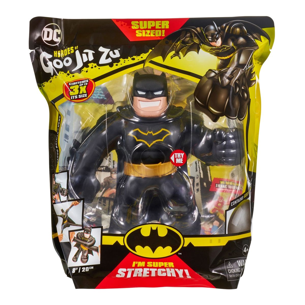 GOO JIT ZU - Figura De Acción Batman Supagoo 8 Goo Jit Zu