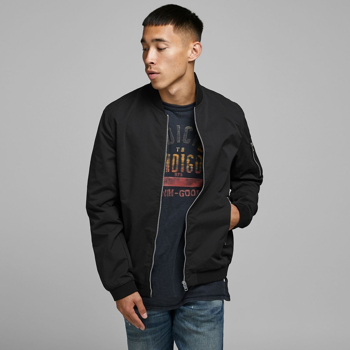 JACK&JONES - Chaqueta Bomber Hombre Jack&Jones