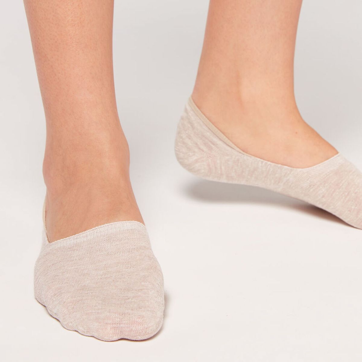 CALZEDONIA - Calcetines Invisibles de Lino y Viscosa Mujer Calzedonia