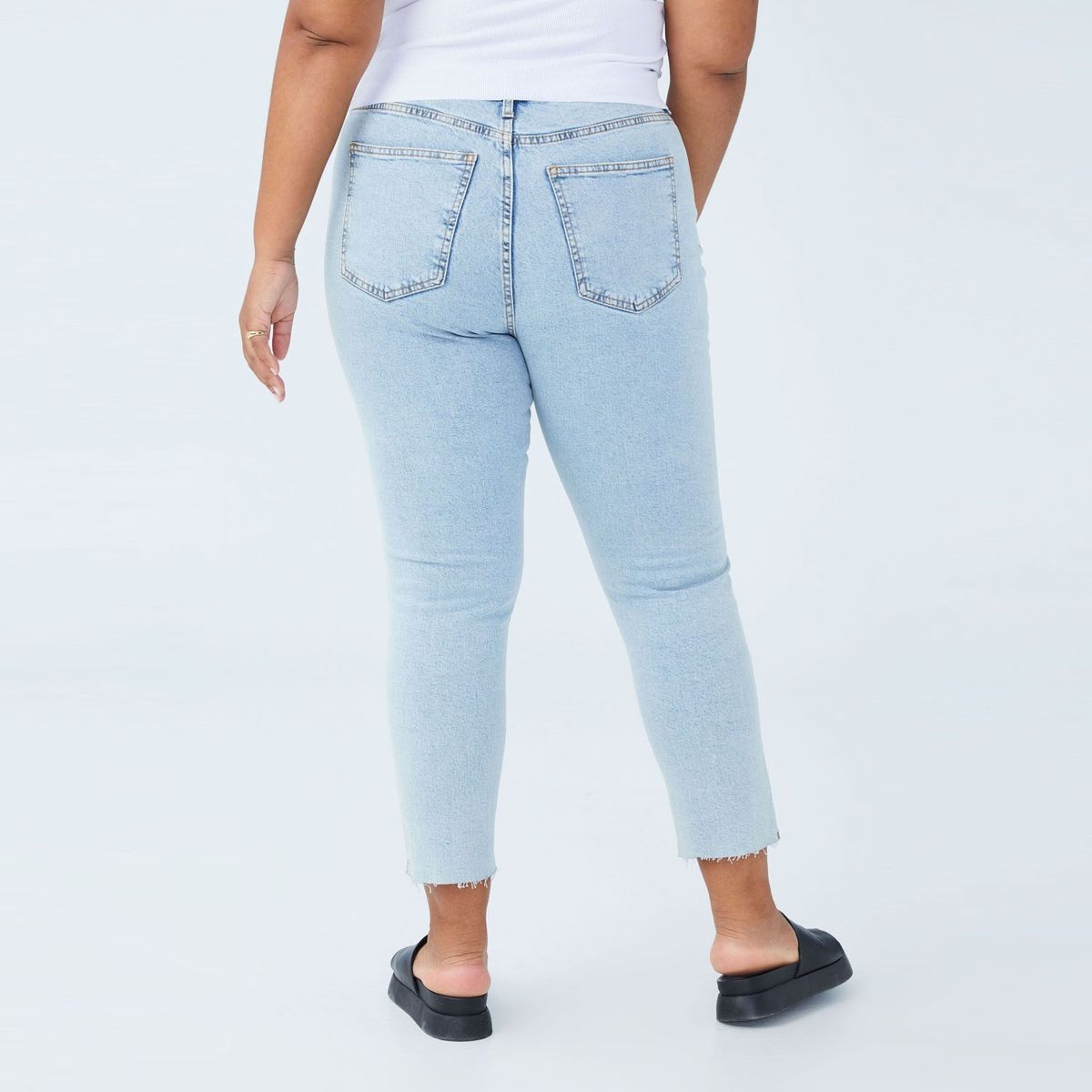 COTTON ON - Jeans Skinny Tiro Alto Mujer Cotton On