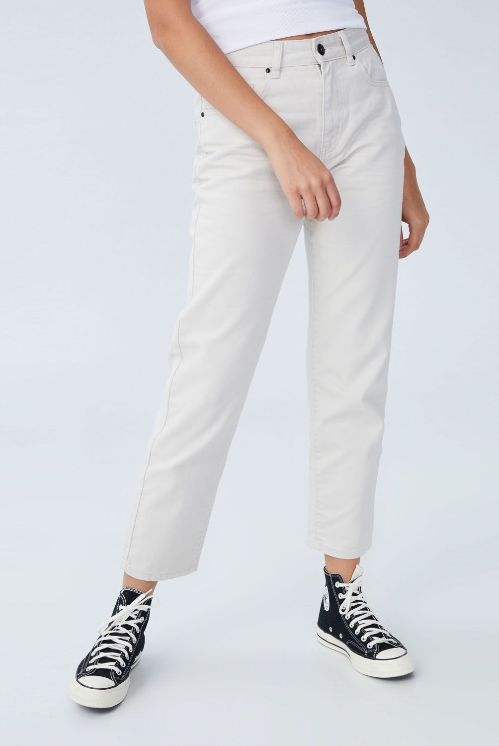 COTTON ON - Jeans Mom Tiro Alto Mujer Cotton On
